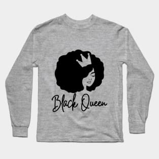 black queen Long Sleeve T-Shirt